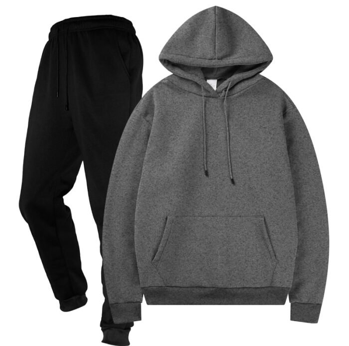 Unisex Fleece Tracksuit - Free Custom Print | Plain Options - Image 21