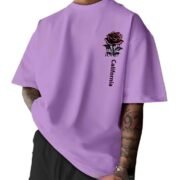 Unisex Wear  Rose Graphic T-shirt – Image 4