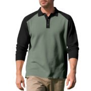 Golf Lapel Long-sleeved T-shirt Bottoming Shirt – Image 10