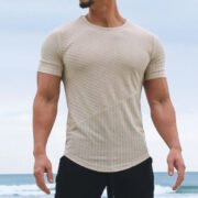Men's Solid Color Casual Loose Short Sleeves - Image 4