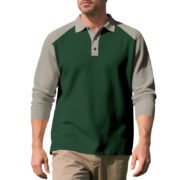 Golf Lapel Long-sleeved T-shirt Bottoming Shirt – Image 6