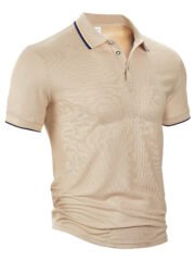 Summer Loose Lapels Short Sleeve Men - Image 4