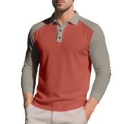 Golf Lapel Long-sleeved T-shirt Bottoming Shirt – Image 4